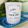 Personalised Fun Fuck Off Retirement Candle, thumbnail 6 of 11