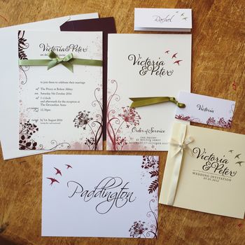 Country Meadow Wedding Stationery, 6 of 12