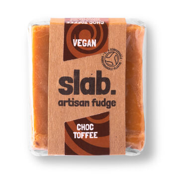 Four Vegan Fudge Slab Gift Box, 7 of 10