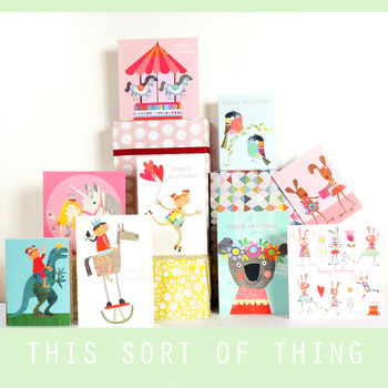 Mixed Set Of Girls Cards, 2 of 2