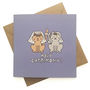 Cat Bride And Bride Wedding Card, thumbnail 3 of 4