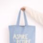 Aspire To Retire | Tote Bag, thumbnail 1 of 3