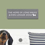 Sausage Dog Dachshund Sign Handcrafted Solid Wood, thumbnail 1 of 4