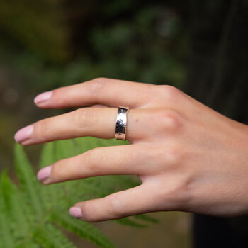 Personalised Happily Ever After Sterling Silver Heart Ring, 4 of 9