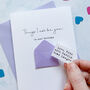 Personalised Birthday Wishes For You Envelope Card, thumbnail 1 of 5