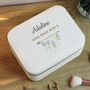 Personalised Botanical Jewellery Box Gift For Her, Mum Or Friend, thumbnail 4 of 6
