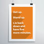 Get Up Stand Up Print, thumbnail 6 of 12