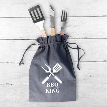 Personalised Engraved BBQ Tools Set, 5 of 6