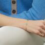 Palma Gold Love Gemstone Bracelet, thumbnail 2 of 4