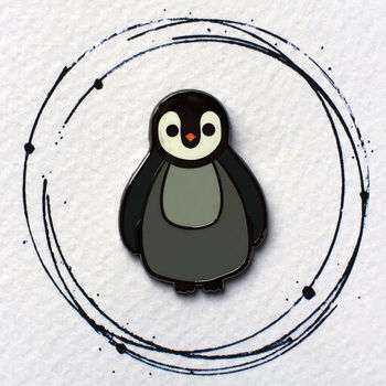 Penguin Enamel Pin Badge, 5 of 6
