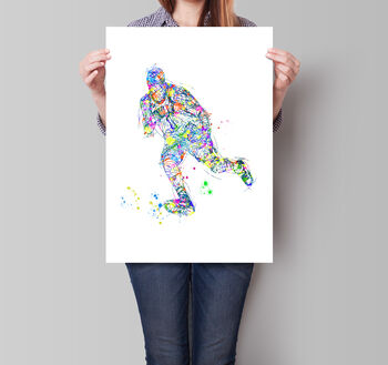 Basketball Set Of Sketch Prints, 4 of 6