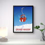 Grand Massif Ski Area Poster, thumbnail 3 of 6
