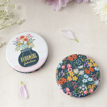 The Flower Market 'Blooming Fabulous' Compact Mirror, 4 of 7