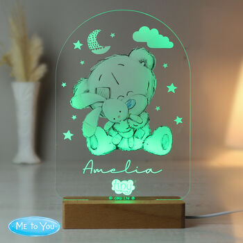Personalised Adorable New Baby Night Light, 9 of 9