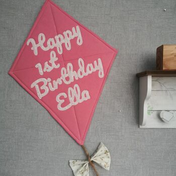 Birthday Kite Personalised 1st Birthday Hanging Decor, 2 of 11
