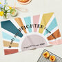 Personalised Brighter From Here Tea Towel Gift, thumbnail 1 of 2