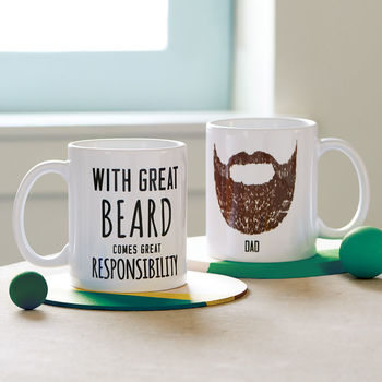 Personalised 'Great Beard' Man Mug, 6 of 9