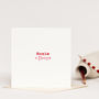 Red Love Bunnies Valentines Card, thumbnail 8 of 8