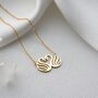 Eternal Love Heart Swans Necklace, thumbnail 6 of 9
