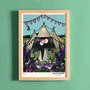 Wedding Tipi Personalised Fine Art Print, thumbnail 1 of 3