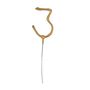 Gold Number Cake Sparkler Numbers, thumbnail 5 of 11