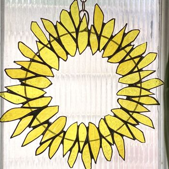 Stained Glass Summer Wreath, 3 of 5