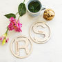 Personalised Letter Coaster, thumbnail 1 of 3