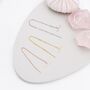 Sterling Silver Minimalist Bar Ear Threader, thumbnail 1 of 12