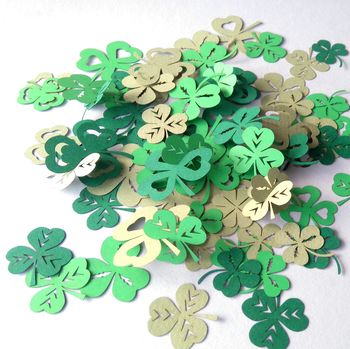 St Patrick's Day Shamrock Confetti, 3 of 8
