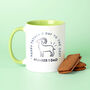 Happy Father's Day To The Goat Mug, thumbnail 1 of 6