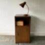 1930’s Vintage Mid Century Bedside Cabinet, thumbnail 3 of 8