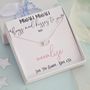 Sterling Silver Hugs And Kisses X O Necklace, thumbnail 2 of 7