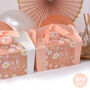 Personalised Peach Daisy Party Gift Box, thumbnail 1 of 4