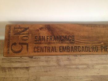 Personalised Retro Industrial Style Bench, 9 of 9