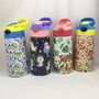 Dinosaur Personalised Insulated Kids Water Bottle, thumbnail 7 of 8