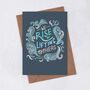 Motivational Greeting Card 'We Rise By Lifting Others', thumbnail 1 of 3