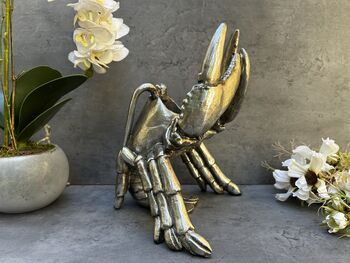 Drunken Silver Lobster Wine Bottle Holder Freestanding, 6 of 12