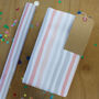 Striped Wrapping Paper Pack Of Two With Tags, thumbnail 2 of 2