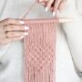 Macramé Heart Wall Hanging, thumbnail 11 of 11