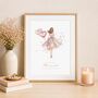 18th Birthday Girl Art Print Personalised For Her, Daughter Or Granddaughter, thumbnail 1 of 5