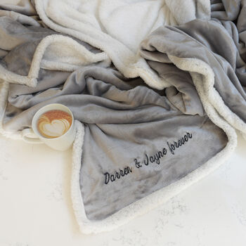 Personalised Maternity Mummy And Me Neutral Blanket, 6 of 11