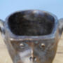 Bronzed Monkey Head Retro Planter Plant Pot, thumbnail 6 of 7
