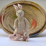 Rabbit Mother And Baby Soft Toy Set, thumbnail 2 of 2