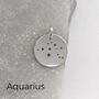Zodiac Constellation Star Sign Necklace, thumbnail 4 of 12