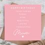 Mother Birthday Card | Card For Mum Birthday, thumbnail 1 of 3