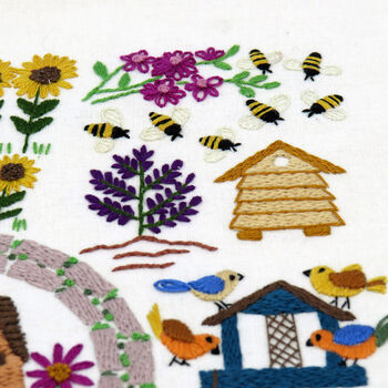 A Wonderful Life Hand Embroidery Kit, 11 of 12