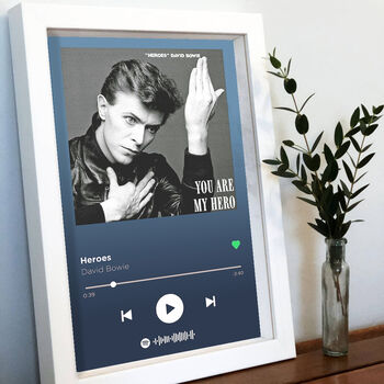 Personalised Spotify Print, 3 of 8