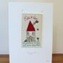 New Home Card, Embroidered, Personalised, thumbnail 10 of 12