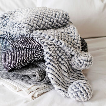 Arctic Fox Faux Fur Waffle Scarf, 3 of 3