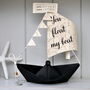 Personalised Valentine's Sail Boat Card, thumbnail 2 of 10